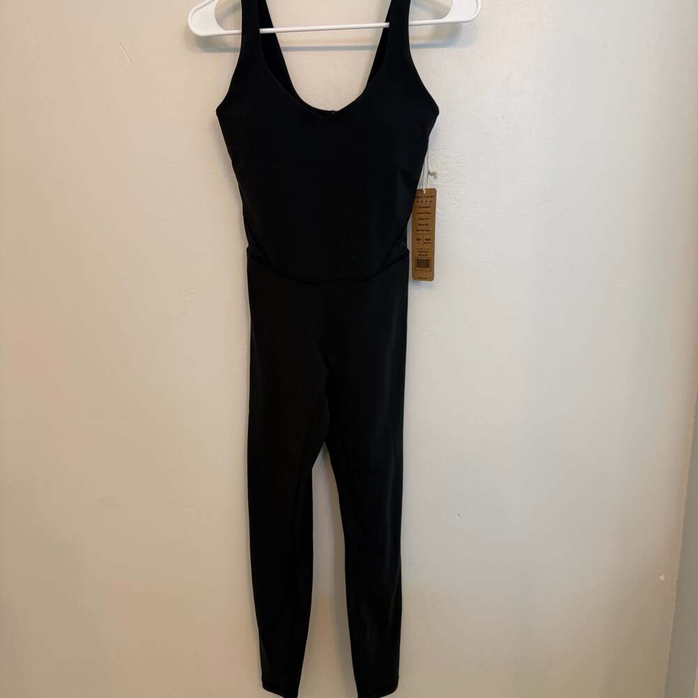 NWT Acta Wear Women's Black Athletic Jumpsuit Size XS